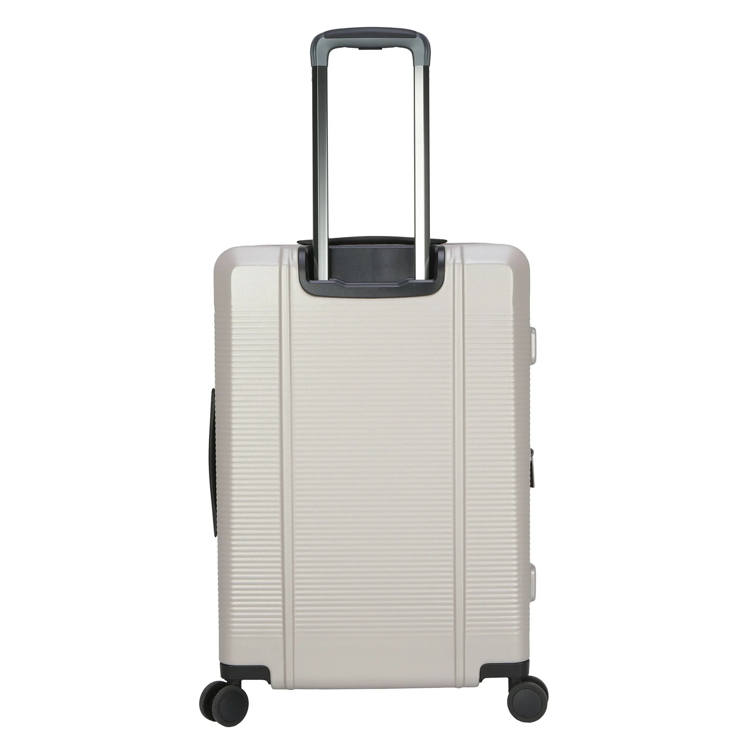 btL 28-inch Hardside Checked Upright Luggage, Taupe