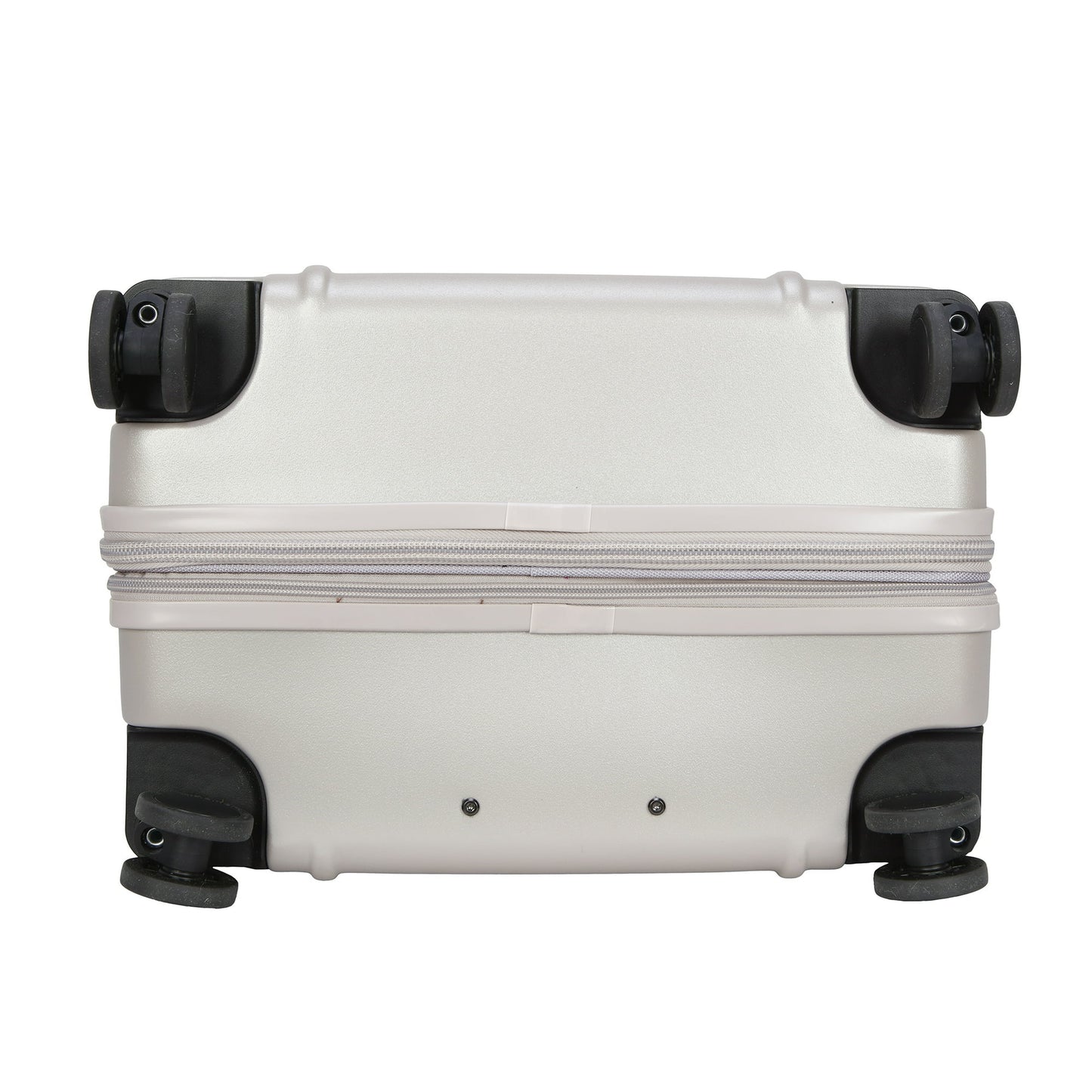 btL 28-inch Hardside Checked Upright Luggage, Taupe