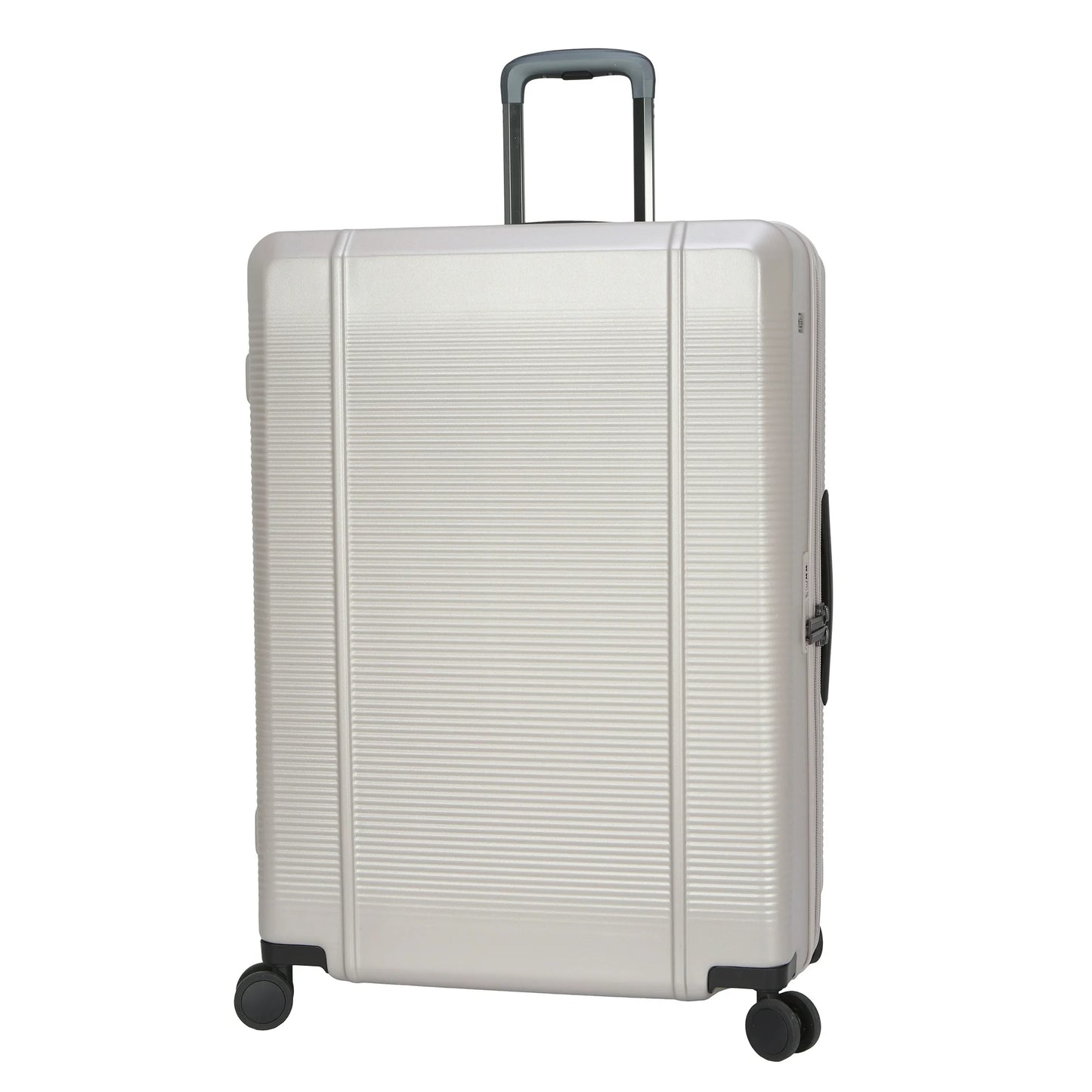 btL 28-inch Hardside Checked Upright Luggage, Taupe